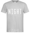 Men's T-Shirt Night grey фото