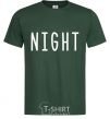Men's T-Shirt Night bottle-green фото
