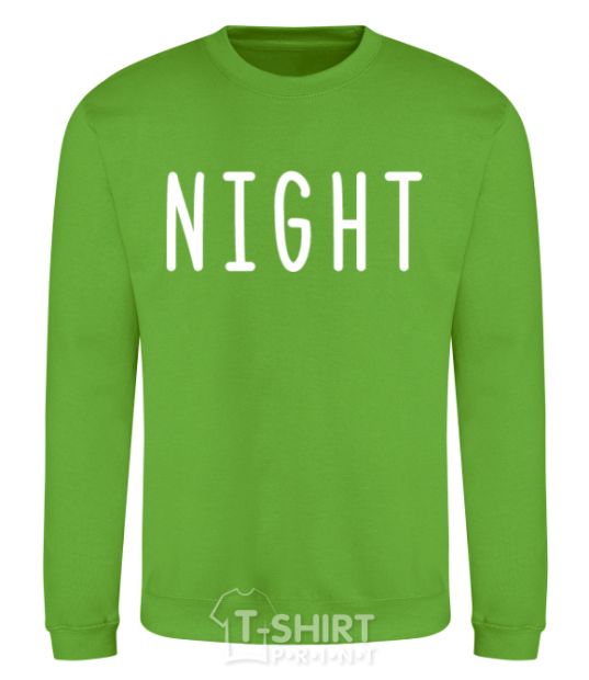 Sweatshirt Night orchid-green фото