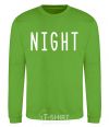 Sweatshirt Night orchid-green фото