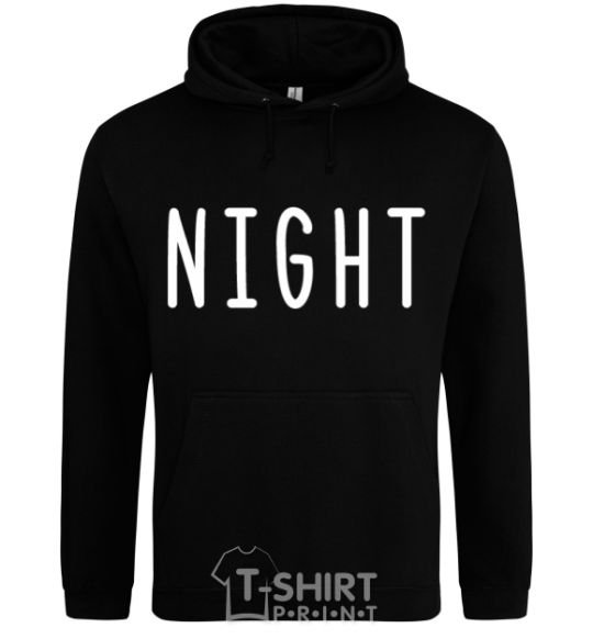 Men`s hoodie Night black фото