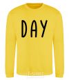 Sweatshirt Day yellow фото