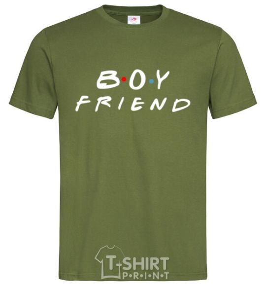 Men's T-Shirt Boyfriend millennial-khaki фото