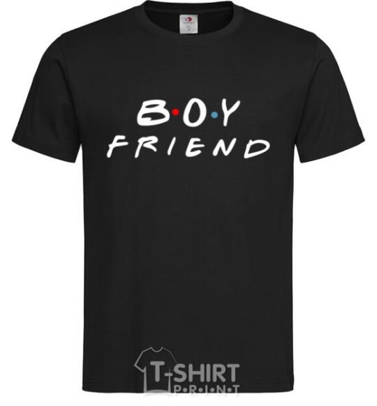 Men's T-Shirt Boyfriend black фото