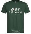 Men's T-Shirt Boyfriend bottle-green фото