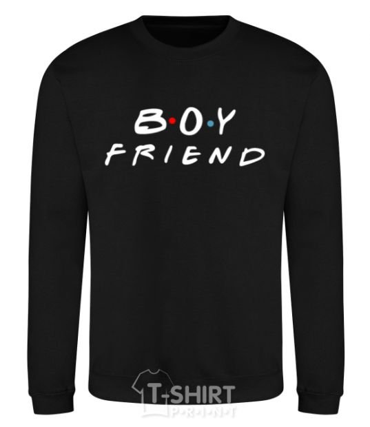 Sweatshirt Boyfriend black фото