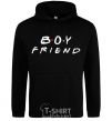 Men`s hoodie Boyfriend black фото
