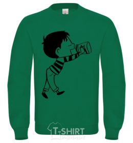 Sweatshirt Listen boy orchid-green фото