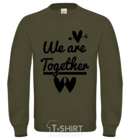Sweatshirt We are together black sand фото