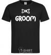 Men's T-Shirt Groom Bow black фото