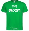Men's T-Shirt Groom Bow kelly-green фото