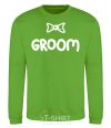 Sweatshirt Groom Bow orchid-green фото