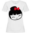 Women's T-shirt JAPANESE GIRL White фото