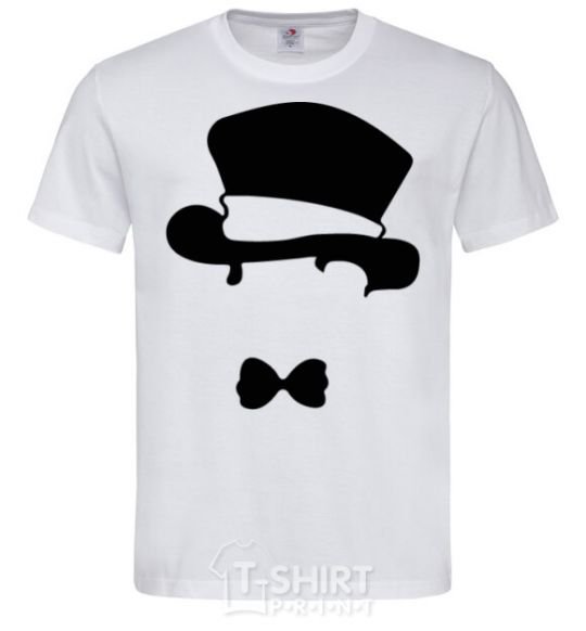 Men's T-Shirt GENTLEMANS HAT White фото