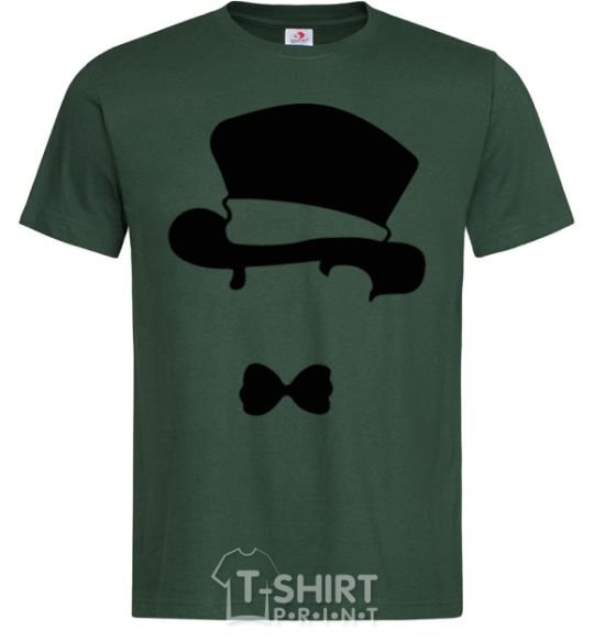 Men's T-Shirt GENTLEMANS HAT bottle-green фото