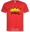 Men's T-Shirt Prince V.1 red фото