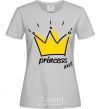 Women's T-shirt Princess grey фото
