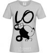 Women's T-shirt Minnie LO grey фото