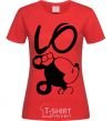 Women's T-shirt Minnie LO red фото