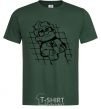 Мужская футболка Carl Темно-зеленый фото