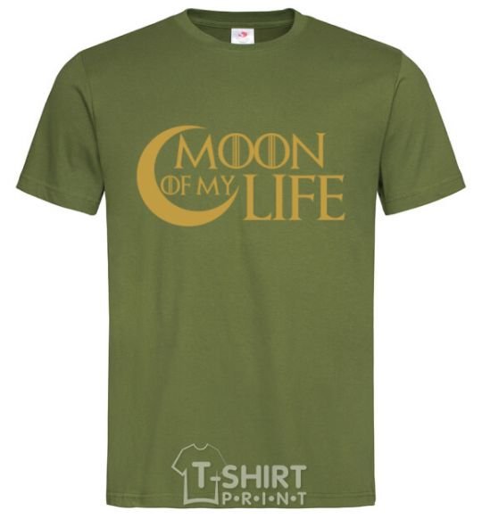 Men's T-Shirt Moon of my life millennial-khaki фото