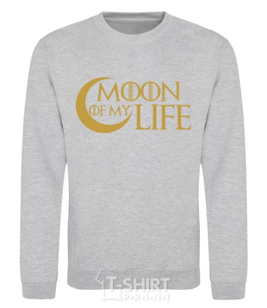 Sweatshirt Moon of my life sport-grey фото