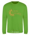 Sweatshirt My sun and my stars orchid-green фото