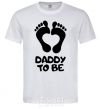 Men's T-Shirt Daddy to be White фото