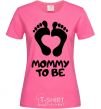 Women's T-shirt Mommy to be heliconia фото