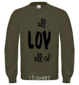 Sweatshirt All of me loves sand фото
