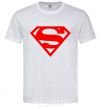 Men's T-Shirt Super man White фото