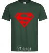 Men's T-Shirt Super man bottle-green фото