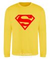 Sweatshirt Super man yellow фото