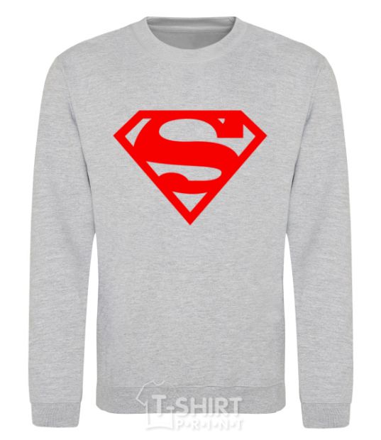 Sweatshirt Super man sport-grey фото