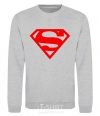 Sweatshirt Super man sport-grey фото