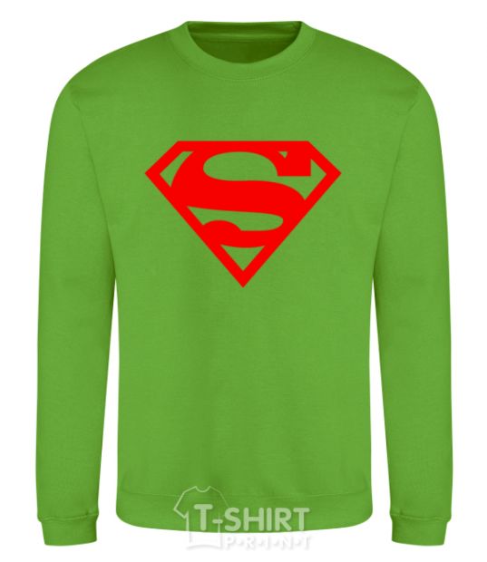 Sweatshirt Super man orchid-green фото