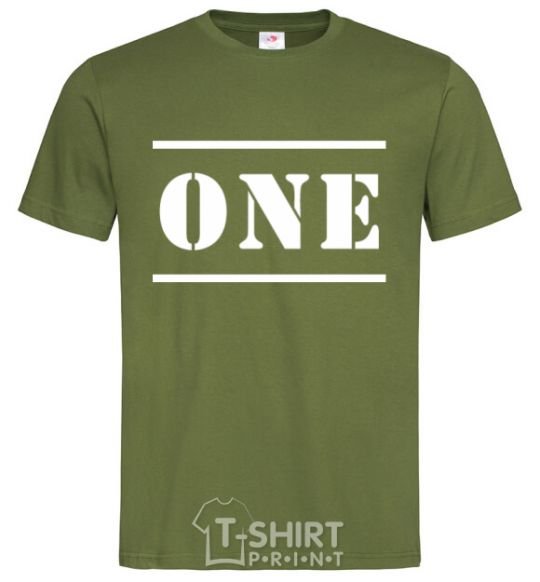 Men's T-Shirt ONE millennial-khaki фото