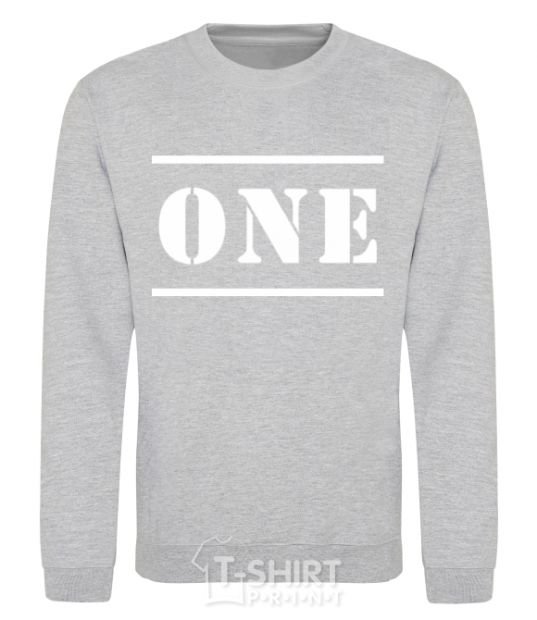 Sweatshirt ONE sport-grey фото