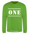 Sweatshirt ONE orchid-green фото