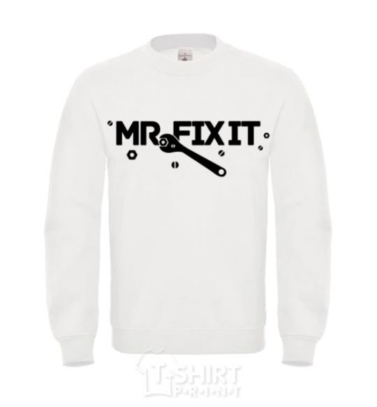 Sweatshirt Mr fix it White фото