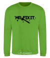 Sweatshirt Mr fix it orchid-green фото