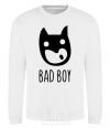 Sweatshirt the Bad boy picture White фото