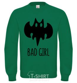 Sweatshirt Bad girl like batman orchid-green фото