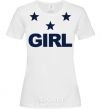 Женская футболка STARGIRL Белый фото