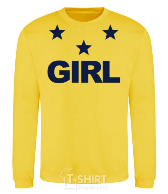 Sweatshirt STARGIRL yellow фото