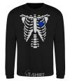 Sweatshirt His skeleton black фото