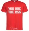 Men's T-Shirt You are the CSS red фото