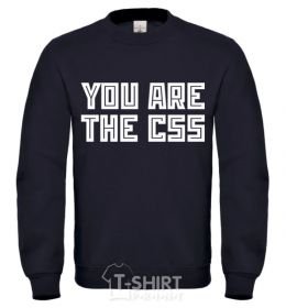 Sweatshirt You are the CSS black фото