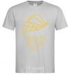 Men's T-Shirt Together we can fly yellow grey фото