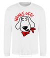 Sweatshirt Hands off dog White фото